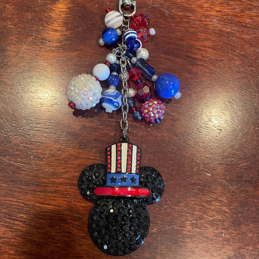 Mickey Mouse Americana Bag Charm